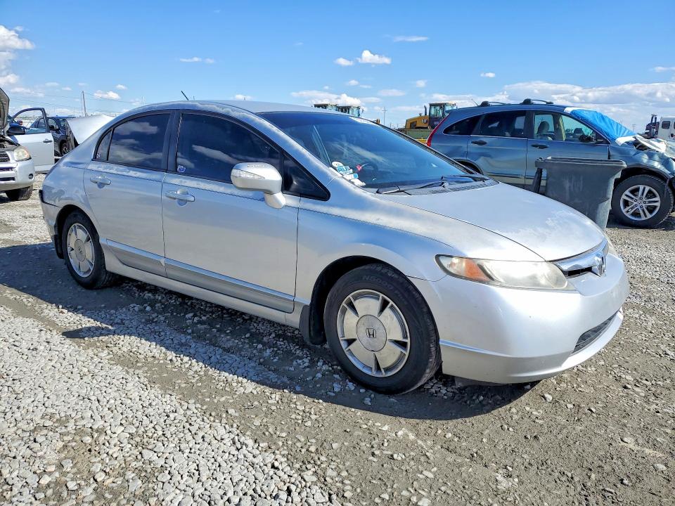 2008 Honda Civic hybrid VIN JHMFA36298S031392 COPART salvage auction — REAR END, Id - Salvage Certificate Of Title, sold $300 on 2026-07-02 (photo 4)