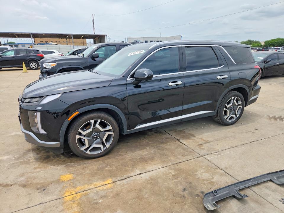 2023 Hyundai Palisade VIN KM8R4DGE3PU538131 COPART salvage auction — SIDE, Tx - Salvage Vehicle Title, sold $7,900 on 2026-07-07 (photo 1)