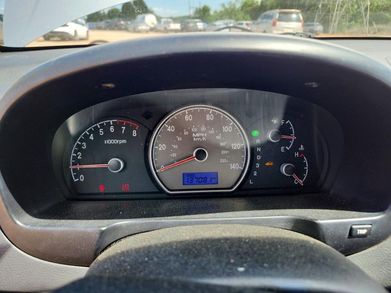 2007 Hyundai Elantra VIN KMHDU46D87U220184 COPART salvage auction — REAR END, Nc - Salvage Certificate Of Title, sold $300 on 2026-07-27 (photo 9)