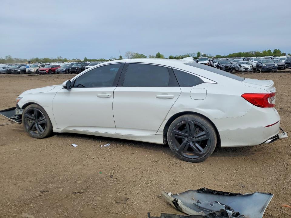 2019 Honda Accord VIN 1HGCV1F3XKA033544 COPART salvage auction — FRONT END, Il - Salvage Certificate, sold $4,650 on 2026-07-09 (photo 2)
