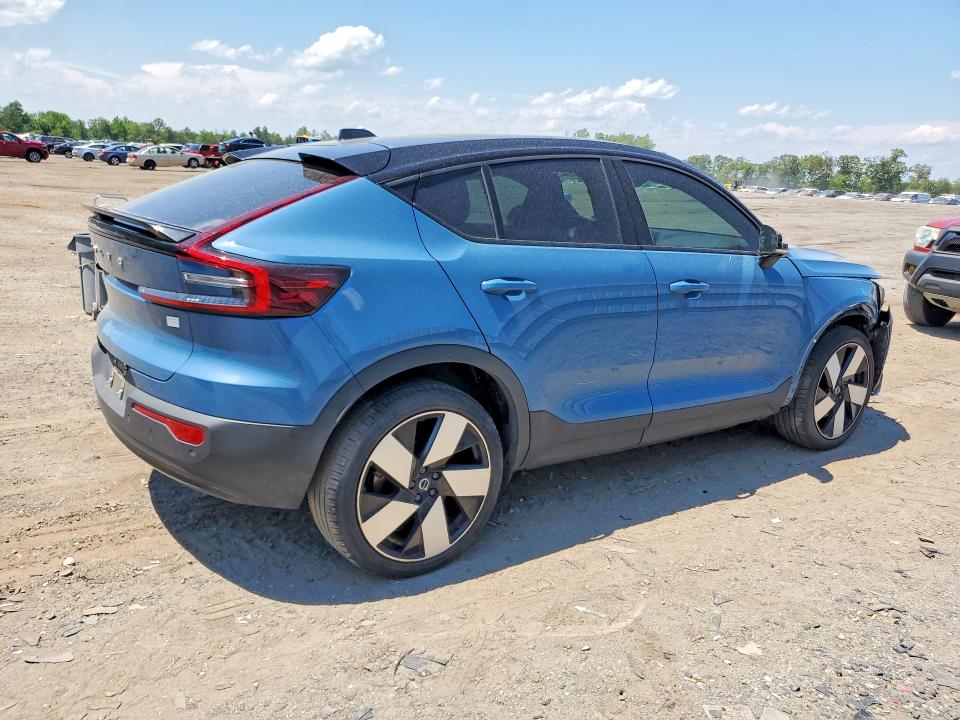 2022 Volvo VIN YV4ED3GB2N2004160 COPART salvage auction — FRONT END, Va - Cert Of Title - Salvage, sold $13,800 on 2026-07-22 (photo 3)