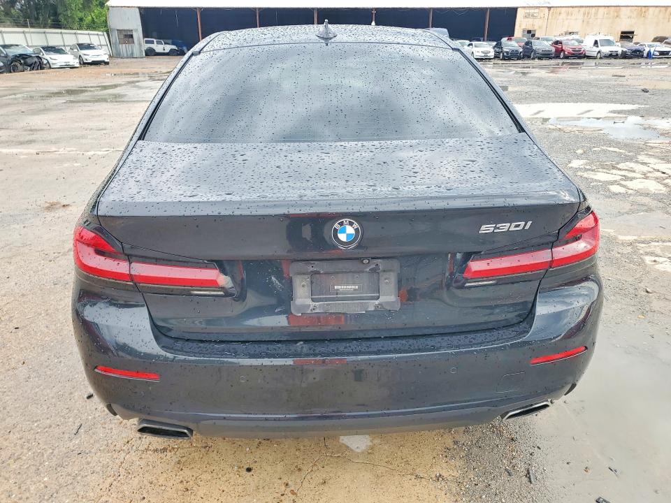 2021 BMW 5er VIN WBA53BH07MCF26420 COPART salvage auction — FRONT END, Id - Salvage Certificate Of Title, sold $11,800 on 2026-08-04 (photo 6)