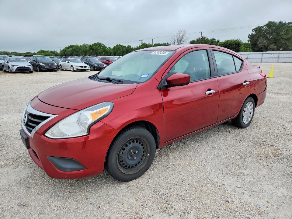 2019 Nissan Versa VIN 3N1CN7AP8KL858490 — COPART salvage auction photo