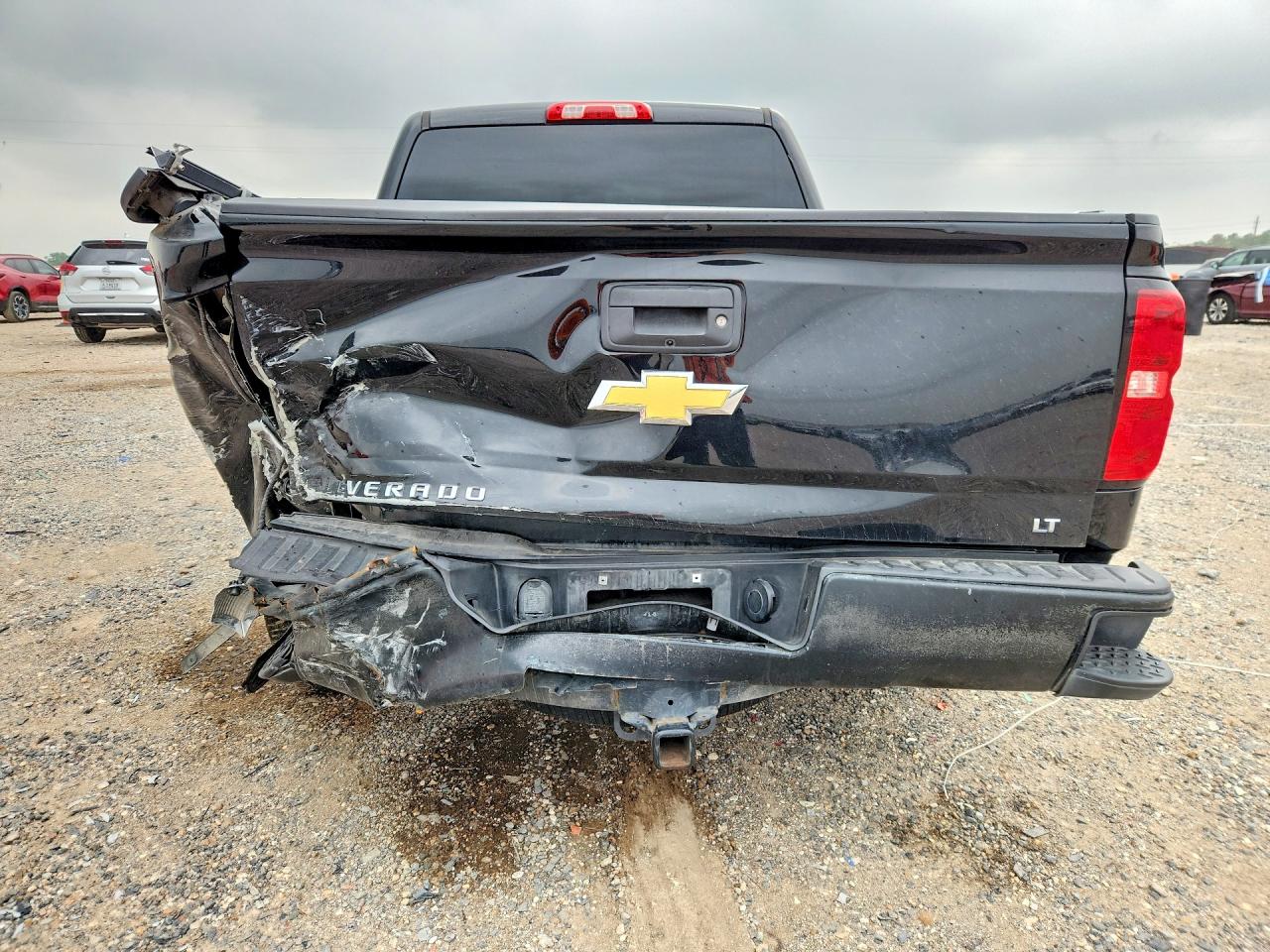 2018 Chevrolet Silverado VIN 3GCUKREC7JG541014 COPART salvage auction — Rear End, TX - SALVAGE VEHICLE TITLE, sold $8,000 on 2026-07-09 (photo 6)