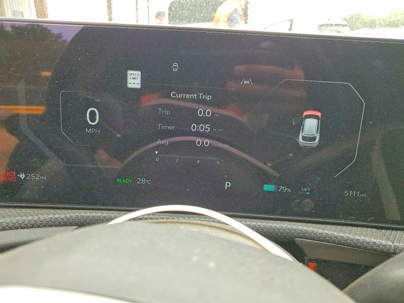 2025 Kia Ev6 VIN 5XYC4DJC3SG009211 COPART salvage auction — REAR END, Co - Salvage Title, sold $10,300 on 2026-07-23 (photo 9)