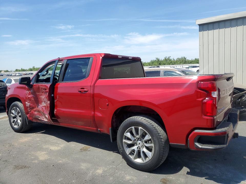 2020 Chevrolet Silverado 1500 VIN 1GCPWDED3LZ297149 COPART salvage auction — SIDE, Ca - Salvage Certificate, sold $12,100 on 2026-07-02 (photo 2)
