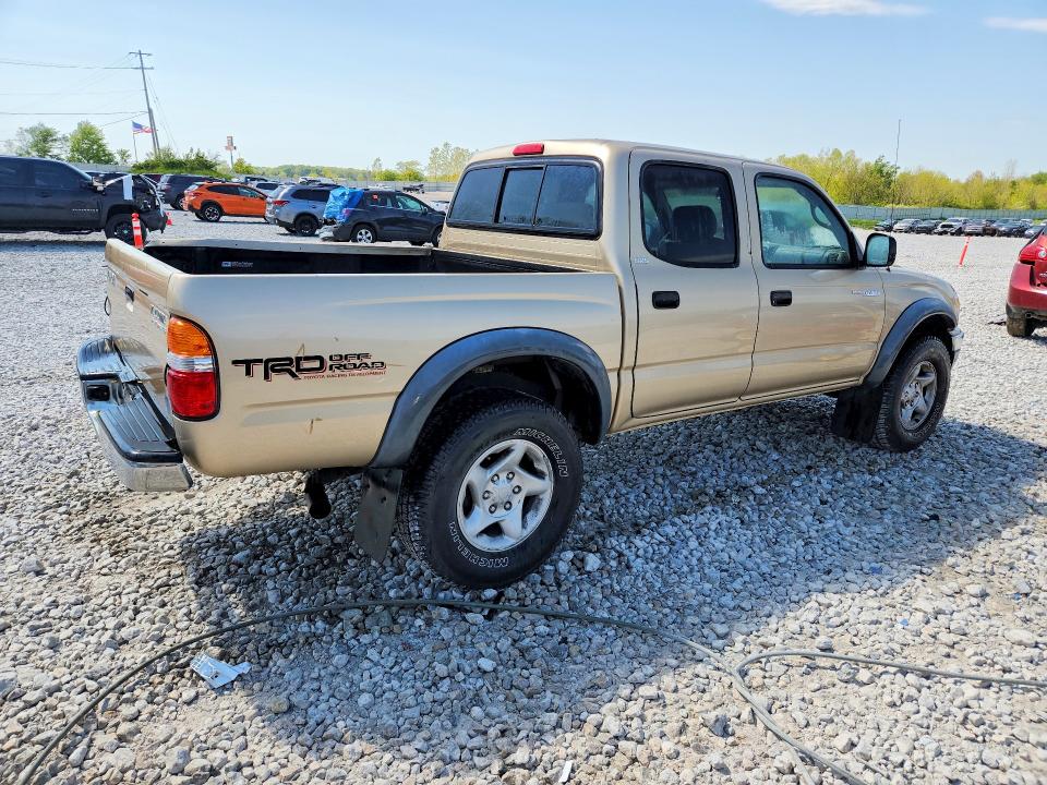 2001 Toyota Tacoma VIN 5TEGN92N71Z850691 COPART salvage auction — REAR END, Mi - Certificate Of Title, sold $1,550 on 2026-07-02 (photo 3)