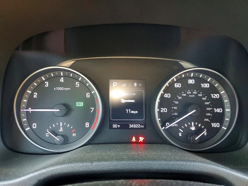 2017 Hyundai Elantra VIN KMHD84LF8HU369450 COPART salvage auction — FRONT END, Fl - Cert Of Title Slvg Rebuildable, sold $2,650 on 2026-07-14 (photo 9)