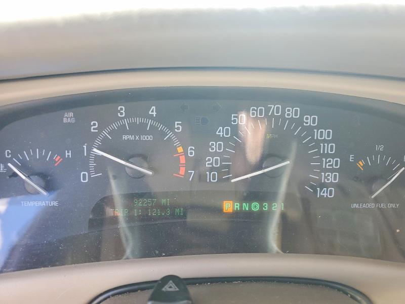 2003 Buick Park avenue VIN 1G4CW54K334197582 COPART salvage auction — FRONT END, Nc - Salvage Certificate Of Title, sold $300 on 2026-07-02 (photo 9)