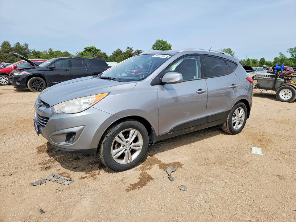2011 Hyundai Tucson VIN KM8JU3AC8BU128089 COPART salvage auction — SIDE, Il - Salvage Certificate, sold $1,750 on 2026-07-21 (photo 1)