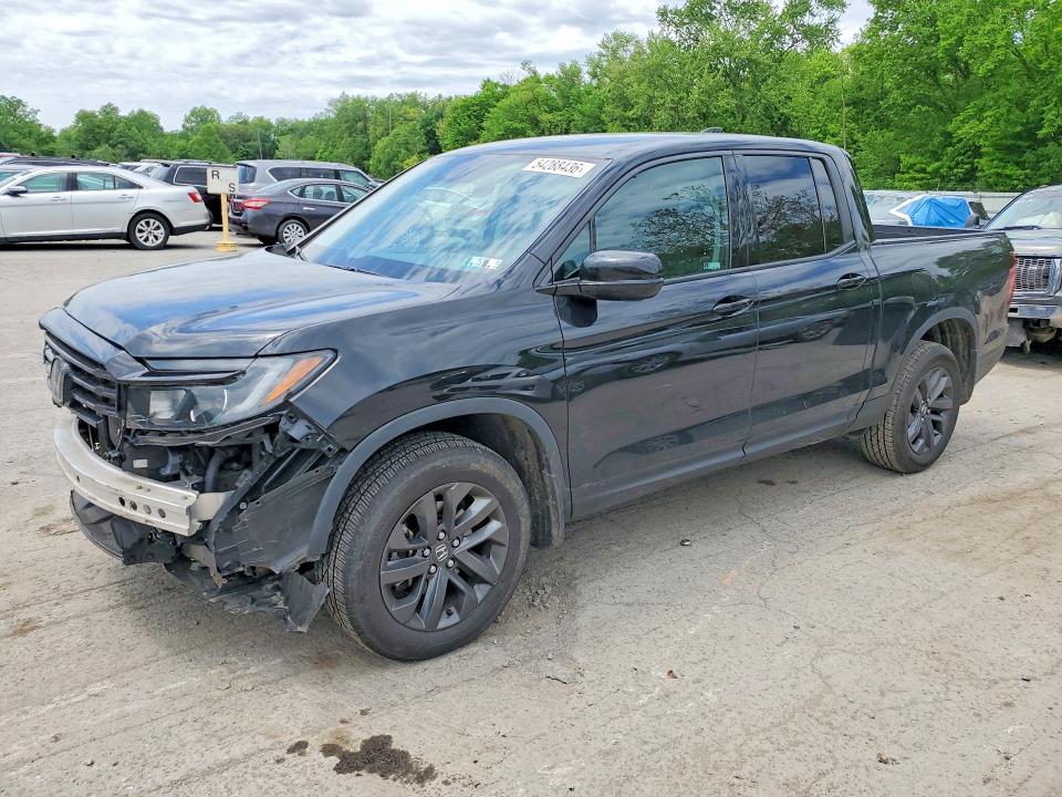 2021 Honda Ridgeline VIN 5FPYK3F15MB019821 — COPART salvage auction photo