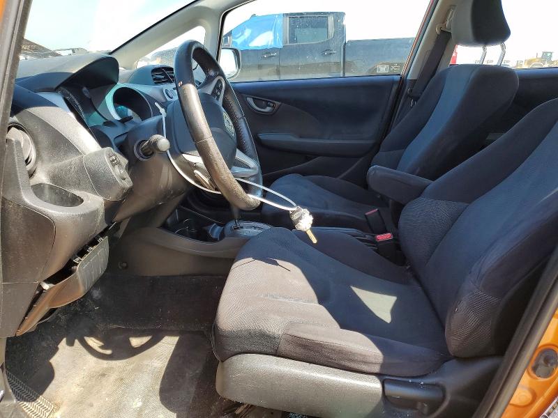 2009 Honda Fit VIN JHMGE88489S069296 COPART salvage auction — FRONT END, Tx - Salvage Vehicle Title, sold $350 on 2026-07-02 (photo 7)
