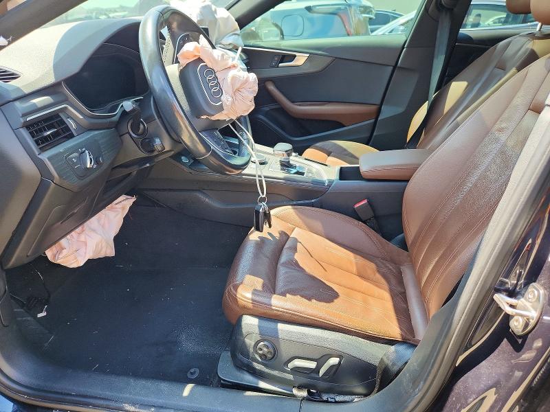 2018 Audi A4 VIN WA18NAF43JA006157 COPART salvage auction — MECHANICAL, Md - Cert Of Salvage > 75% Damage, sold $2,600 on 2026-07-07 (photo 7)