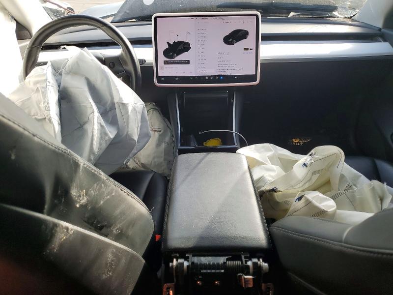 2018 Tesla Model 3 VIN 5YJ3E1EA0JF149310 COPART salvage auction — FRONT END, Ca - Salvage Certificate, sold $2,850 on 2026-07-30 (photo 8)