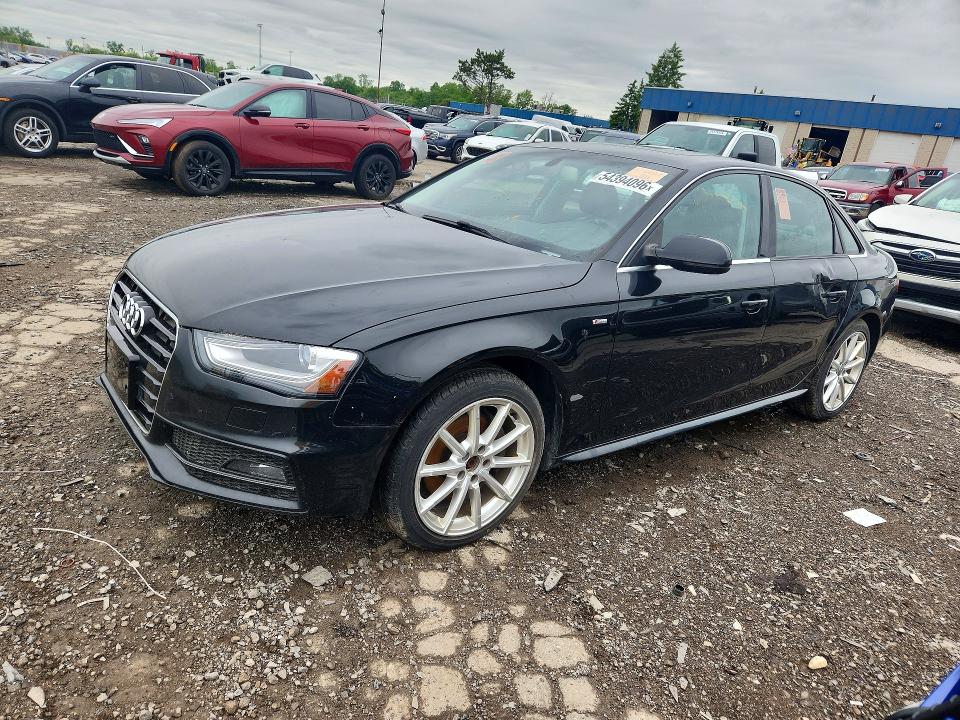 2015 Audi A4 VIN WAUFFAFL8FN010302 COPART salvage auction — MECHANICAL, Va - Certificate Of Title, sold $1,400 on 2026-07-17 (photo 1)