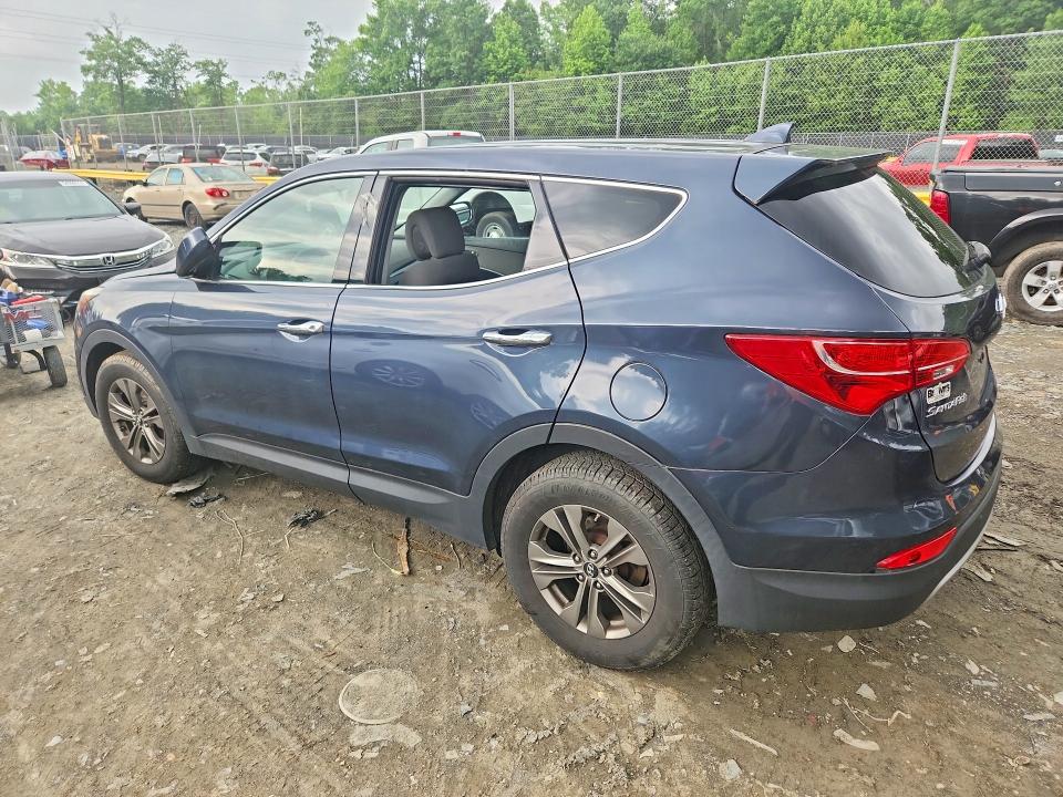 2014 Hyundai VIN 5XYZTDLB6EG134547 COPART salvage auction — VANDALISM, MD - CERT OF SALVAGE > 75% DAMAGE, sold $1,850 on 2026-07-07 (photo 2)