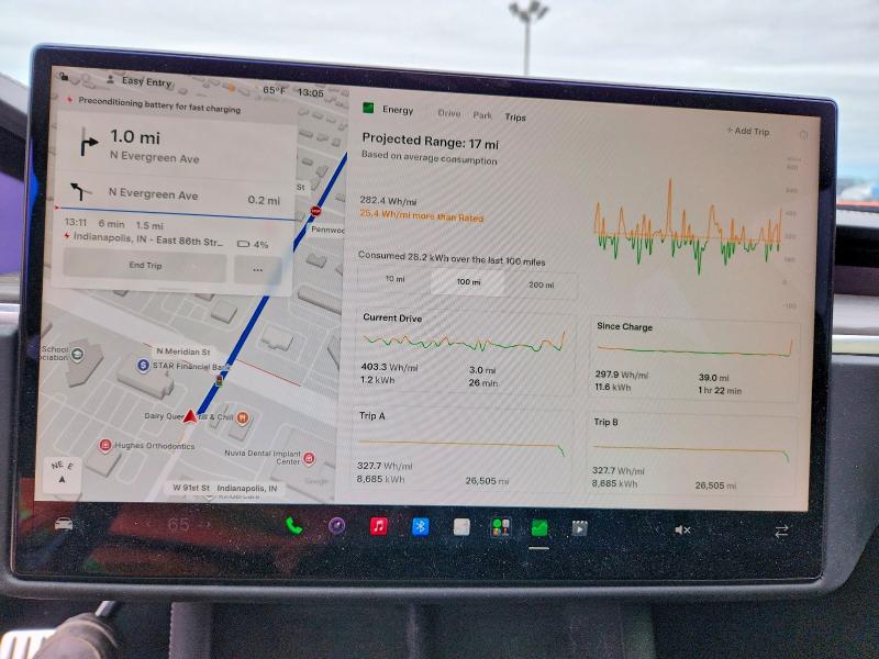 2022 Tesla Model s VIN 5YJSA1E52NF467820 COPART salvage auction — FRONT END, In - Cert Of Title-Salvage Title, sold $14,500 on 2026-07-31 (photo 9)