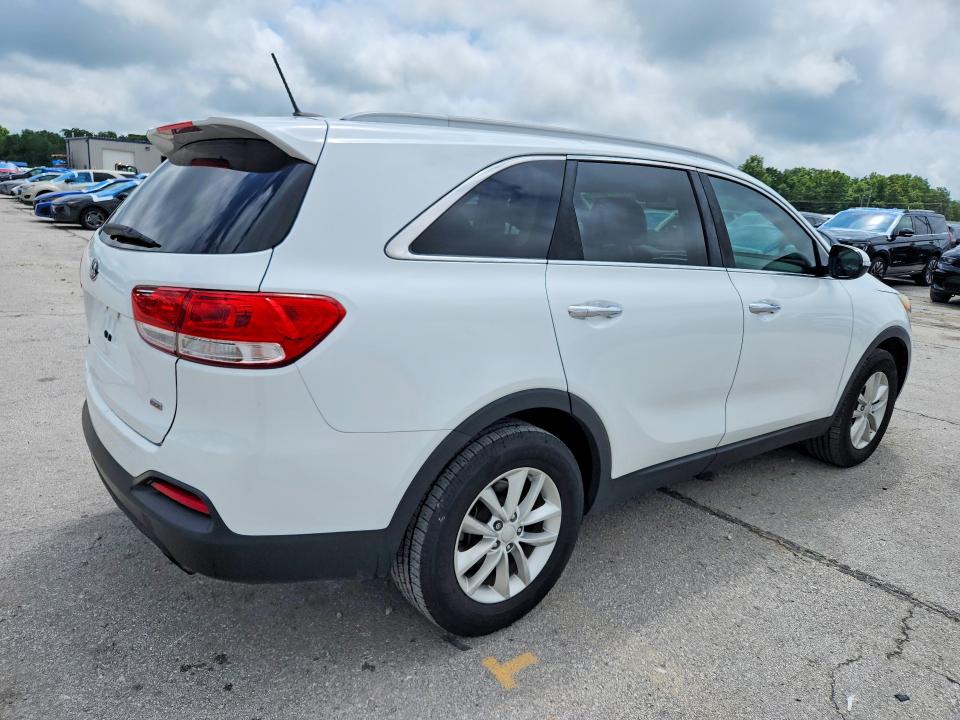 2017 Kia Sorento VIN 5XYPG4A39HG261823 COPART salvage auction — HAIL, Mo - Salvage Certificate Of Title, sold $2,900 on 2026-07-27 (photo 3)