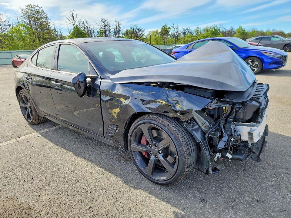 2026 Genesis G70 VIN KMTG54SE5TU170577 COPART salvage auction — FRONT END, Ny - Mv-907A Salvage Certificate, sold $6,400 on 2026-07-13 (photo 4)