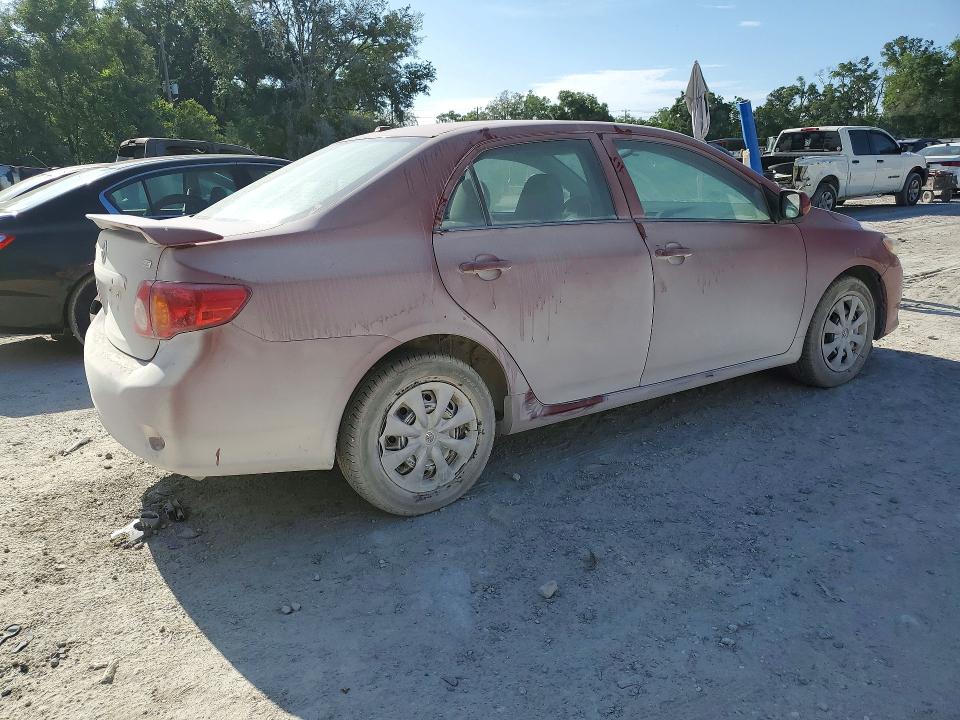 2009 Toyota Corolla VIN JTDBL40E39J046397 COPART salvage auction — FRONT END, FL - CERT OF TITLE SLVG REBUILDABLE, sold $1,000 on 2026-07-21 (photo 3)
