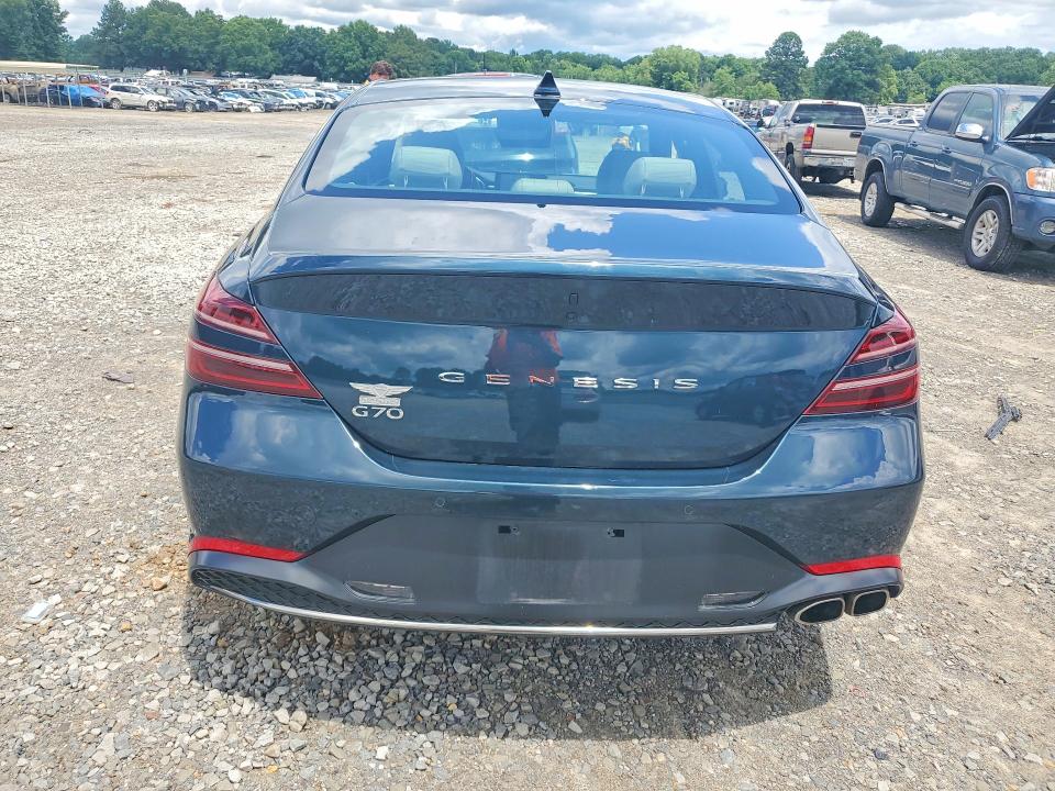 2023 Genesis G70 VIN KMTG34TA4PU133947 COPART salvage auction — FRONT END, Ar - Cert Of Title-Salvage, sold $60 on 2026-07-13 (photo 6)