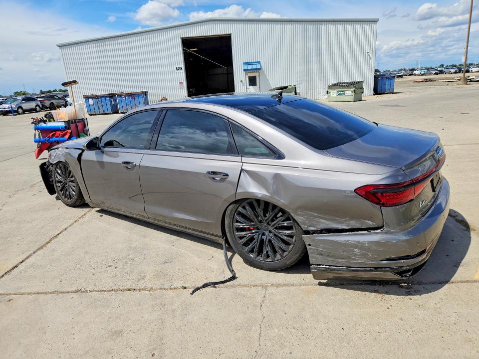 2019 Audi A8 VIN WAU8DAF87KN012109 COPART salvage auction — REAR END, Ca - Salvage Certificate, sold $8,900 on 2026-07-06 (photo 2)