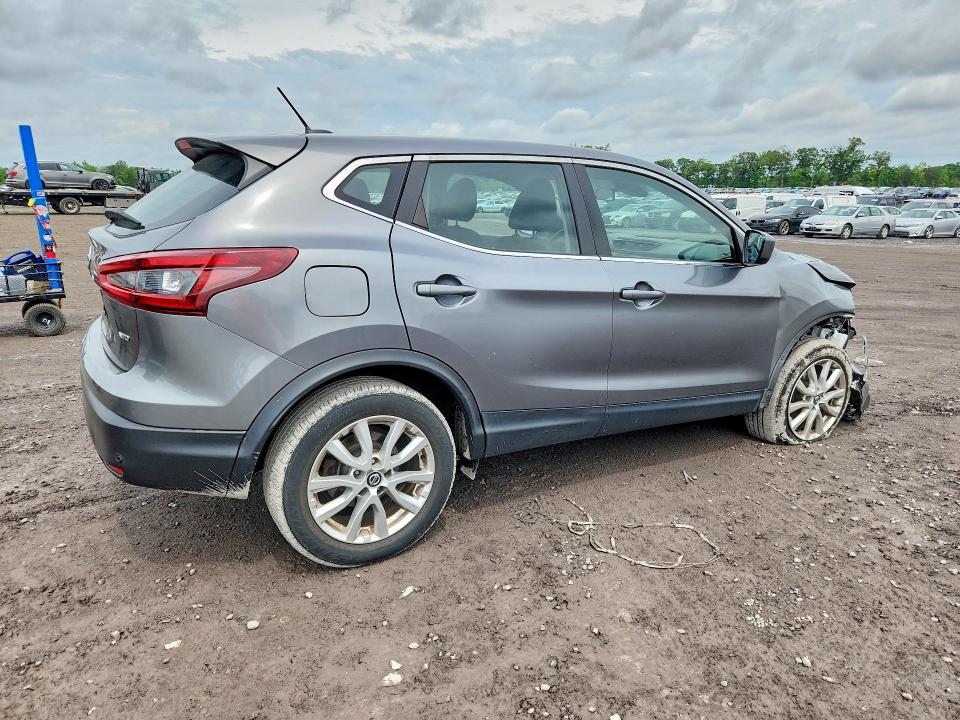 2021 Nissan Rogue VIN JN1BJ1AW4MW663110 COPART salvage auction — FRONT END, Va - Cert Of Title - Salvage, sold $3,400 on 2026-07-08 (photo 3)