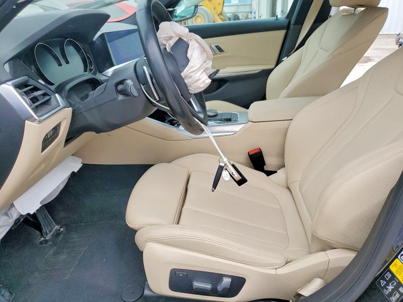 2020 BMW 3er VIN 3MW5R7J03L8B42174 COPART salvage auction — FRONT END, Ia - Cert Of Title-Salvage Title, sold $5,200 on 2026-07-31 (photo 7)