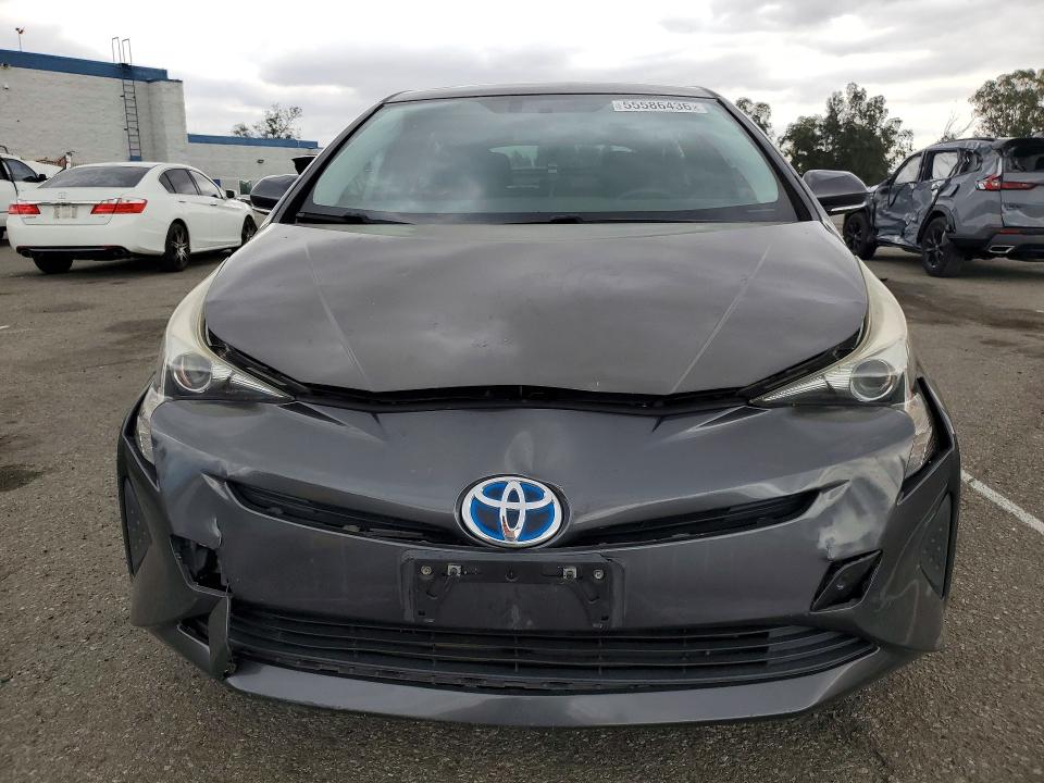 2016 Toyota Prius VIN JTDKARFU7G3513792 COPART salvage auction — FRONT END, Ca - Salvage Certificate, sold $2,050 on 2026-07-15 (photo 5)