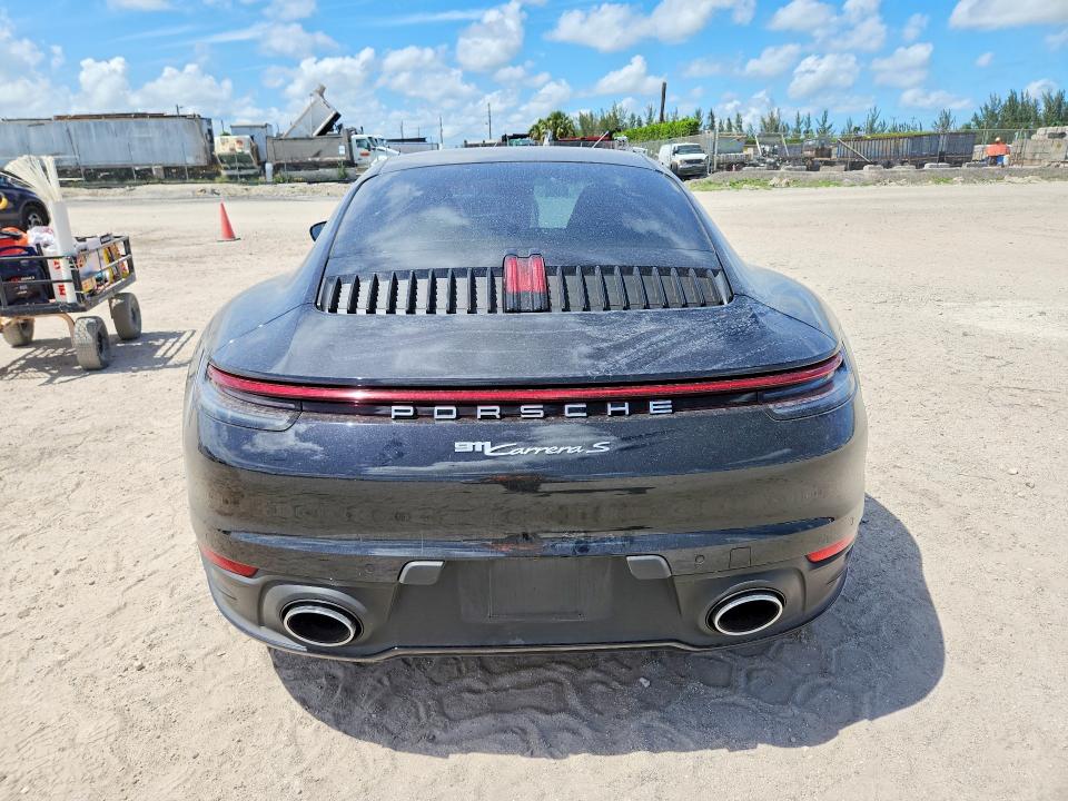 2022 Porsche 911 VIN WP0AB2A94NS220776 COPART salvage auction — SIDE, Fl - Cert Of Title Slvg Rebuildable, sold $66,000 on 2026-07-09 (photo 6)