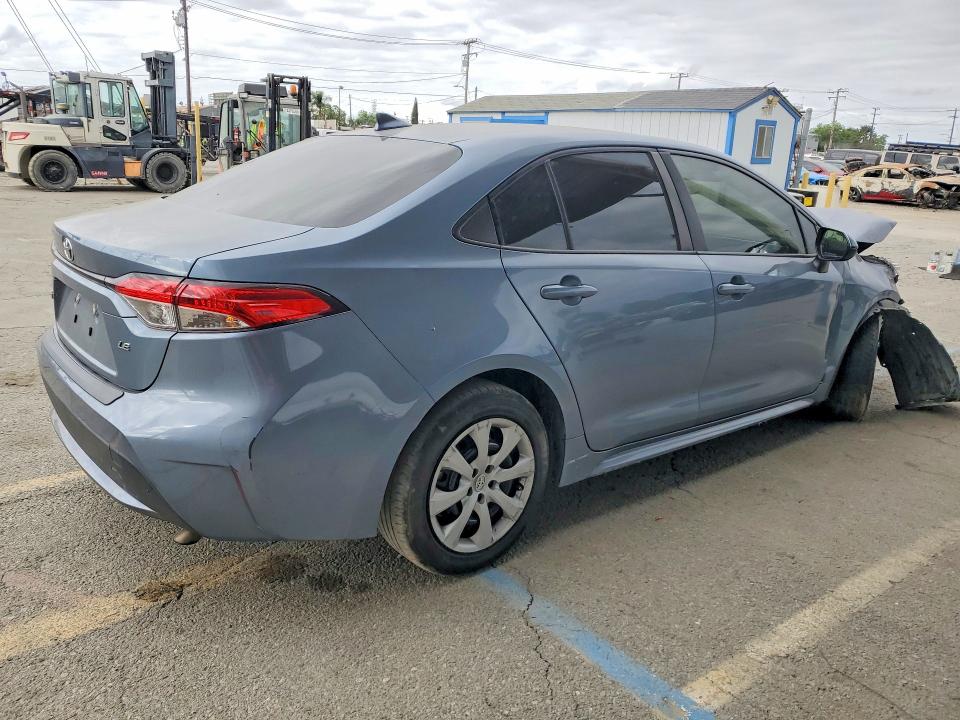 2022 Toyota Corolla VIN JTDEPMAE4N3022768 COPART salvage auction — FRONT END, Ca - Salvage Certificate, sold $3,000 on 2026-07-16 (photo 3)