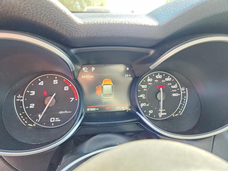 2018 Alfa romeo Stelvio VIN ZASFAKPN9J7B96878 COPART salvage auction — REAR END, Wa - Bill Of Sale, sold $4,700 on 2026-07-06 (photo 9)