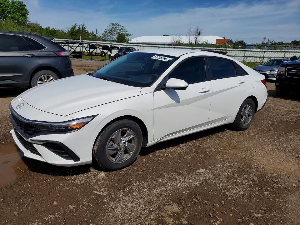 2024 Hyundai Elantra VIN KMHLL4DG4RU846197 COPART salvage auction — REAR END, Oh - Cert Of Title-Salvage, sold $5,300 on 2026-07-20 (photo 1)