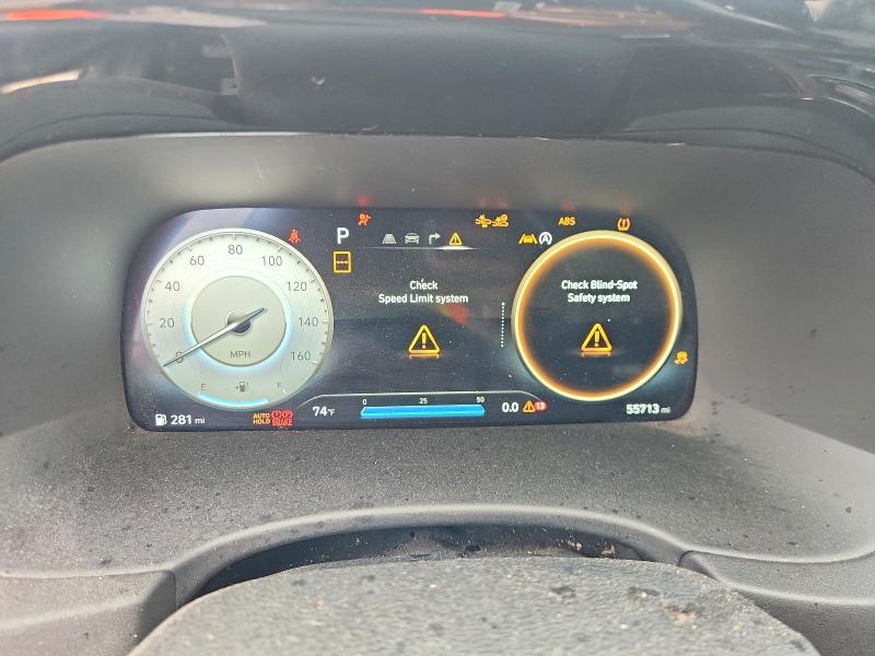 2023 Hyundai VIN KM8R74GEXPU595790 COPART salvage auction — FRONT END, Tx - Salvage Vehicle Title, sold $11,800 on 2026-07-20 (photo 9)