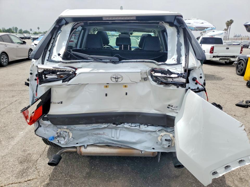 2025 Toyota Rav 4 VIN JTMB6RFVXSJ069869 COPART salvage auction — REAR END, Ca - Salvage Certificate, sold $14,300 on 2026-07-02 (photo 6)