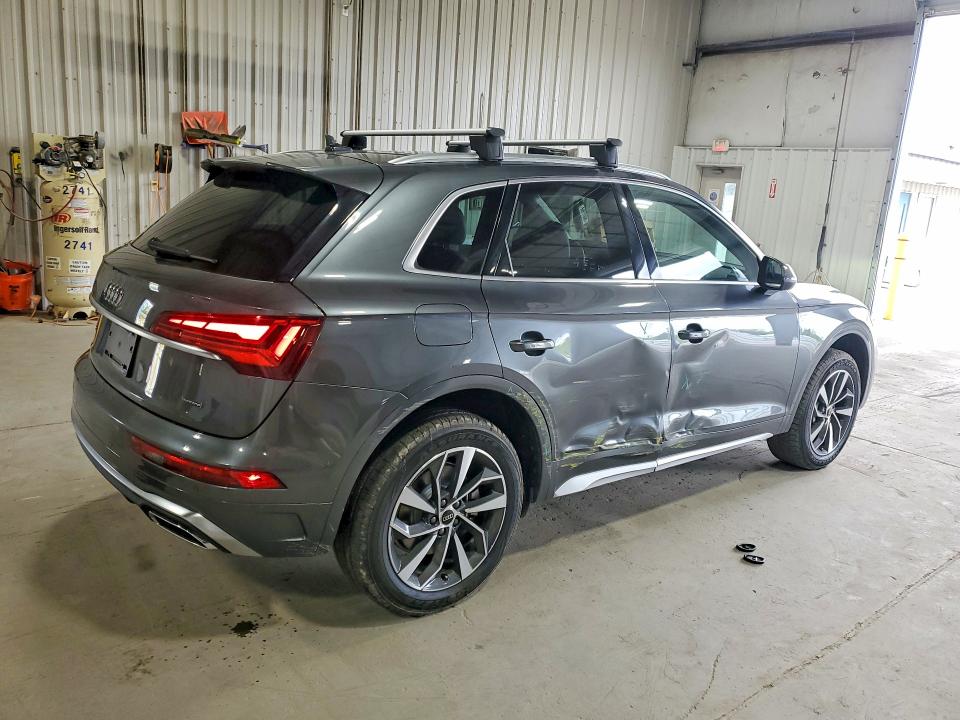 2023 Audi VIN WA1EAAFYXP2120547 COPART salvage auction — SIDE, NY - MV-907A SALVAGE CERTIFICATE, sold $17,300 on 2026-07-06 (photo 3)