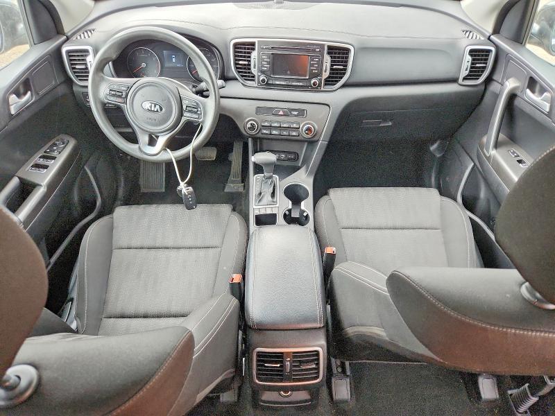 2019 Kia Sportage VIN KNDPMCAC4K7562541 COPART salvage auction — HAIL, Ia - Cert Of Title-Salvage Title, sold $80 on 2026-07-29 (photo 8)