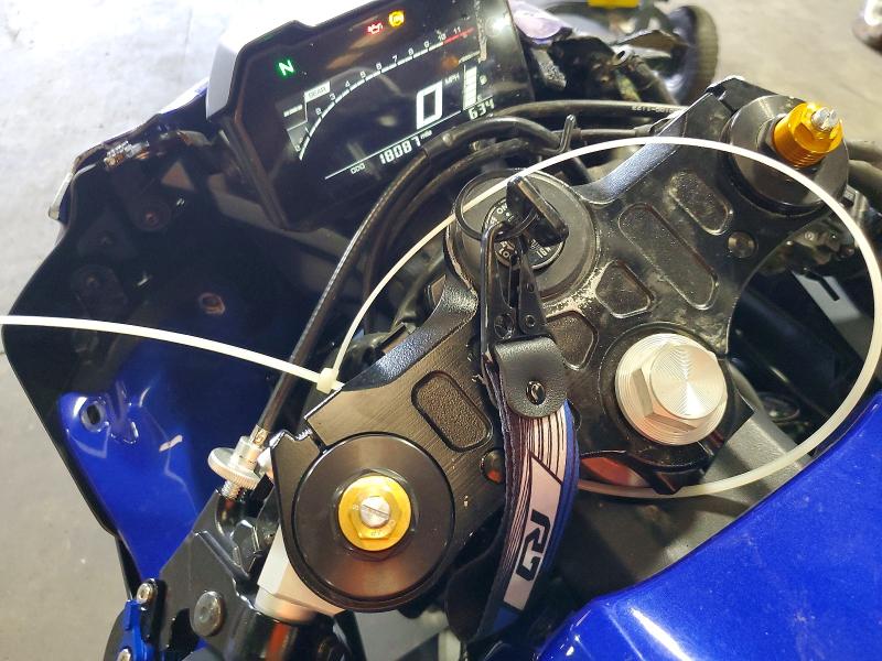 2022 Yamaha Yzf VIN JYARM38E9NA002534 COPART salvage auction — FRONT END, Co - Public - Salvage Title, sold $1,700 on 2026-07-09 (photo 8)
