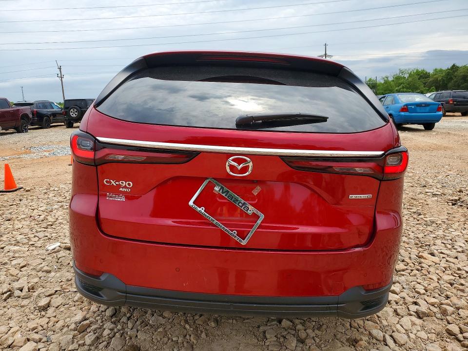 2025 Mazda Cx-90 VIN JM3KKBHD2S1249006 COPART salvage auction — FRONT END, Nc - Salvage Certificate Of Title, sold $225 on 2026-07-27 (photo 6)