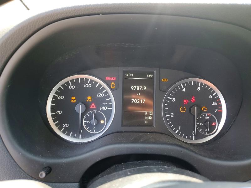 2019 Mercedes-benz Metris VIN WD4PG2EE4K3510885 COPART salvage auction — FRONT END, Oh - Cert Of Title-Salvage, sold $9,800 on 2026-08-12 (photo 9)