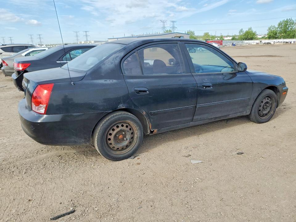 2006 Hyundai Elantra VIN KMHDN46D96U365553 COPART salvage auction — REAR END, Il - Salvage Certificate, sold $250 on 2026-07-02 (photo 3)