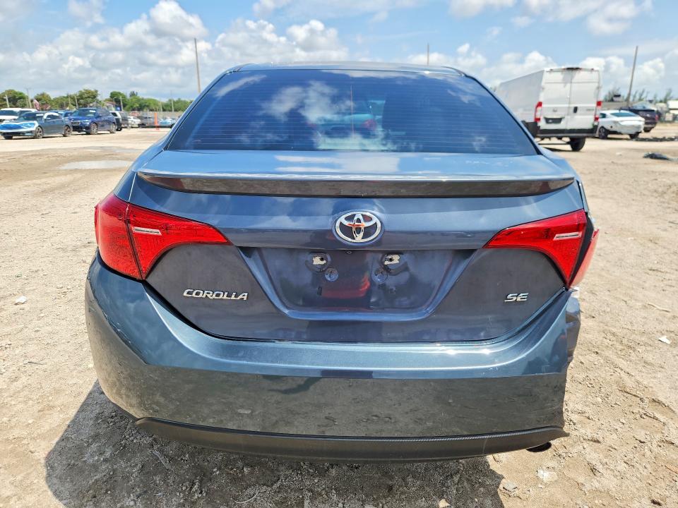 2018 Toyota Corolla VIN 5YFBURHE6JP821676 COPART salvage auction — SIDE, Mi - Certificate Of Title, sold $5,900 on 2026-07-07 (photo 6)
