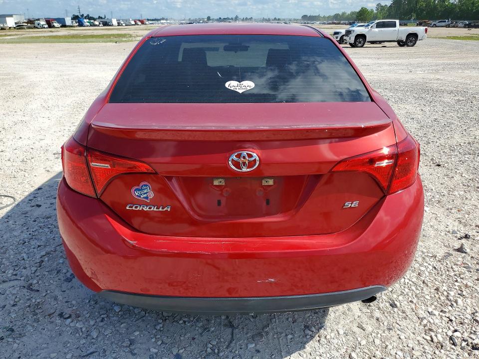 2018 Toyota Corolla VIN 5YFBURHEXJP756654 COPART salvage auction — FRONT END, Tx - Certificate Of Title, sold $225 on 2026-07-03 (photo 6)