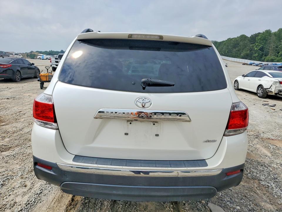 2012 Toyota Highlander VIN 5TDBK3EH4CS112014 COPART salvage auction — SIDE, GA - CERT OF TITLE-SALVAGE (P), sold $3,100 on 2026-07-22 (photo 6)