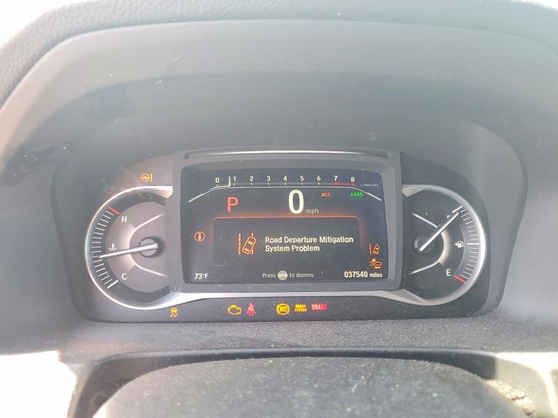 2024 Honda Passport VIN 5FNYF8H59RB008869 COPART salvage auction — SIDE, Ca - Salvage Certificate, sold $12,700 on 2026-08-19 (photo 9)
