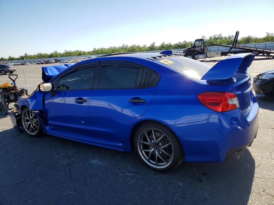 2016 Subaru VIN JF1VA2Y66G9808212 COPART salvage auction — FRONT END, Ca - Salvage Certificate, sold $875 on 2026-07-13 (photo 2)