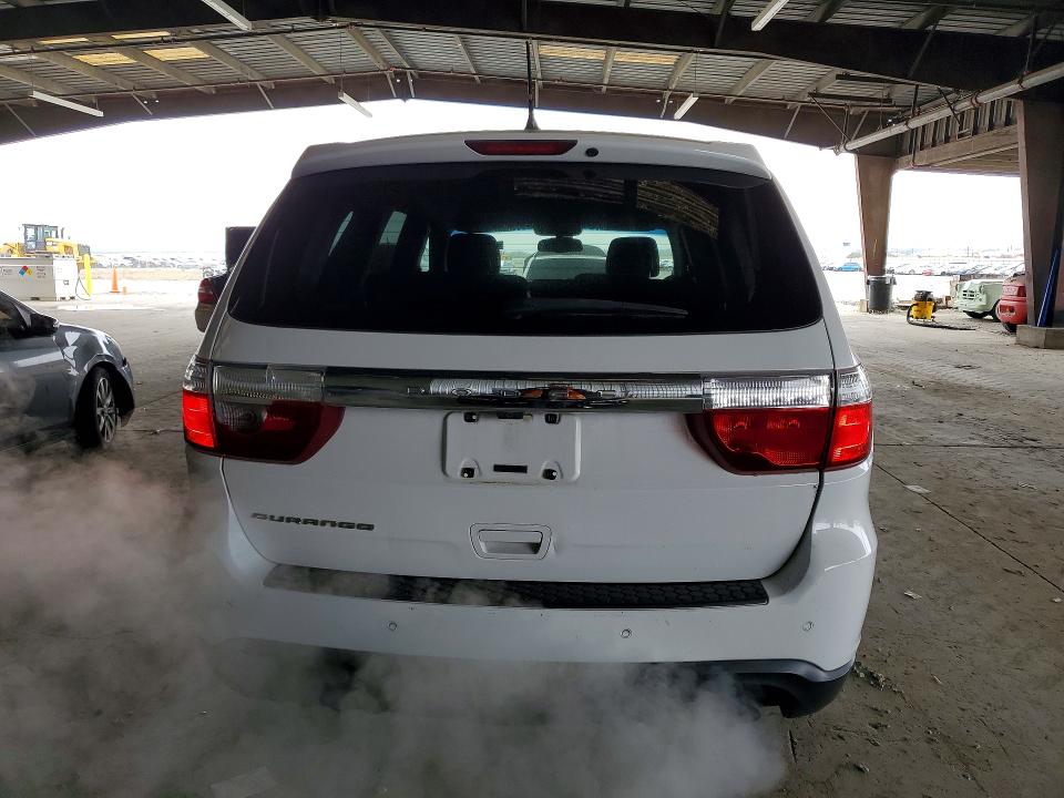 2013 Dodge Durango VIN 1C4RDHAG2DC668375 COPART salvage auction — MINOR DENT/SCRATCHES, Ca - Dis/Dlr/Exp Only Clean Title, sold $2,000 on 2026-07-02 (photo 6)