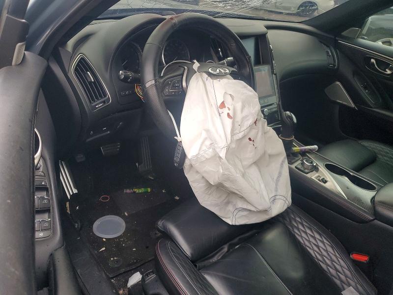 2021 Infiniti Q50 VIN JN1FV7DR1MM880057 COPART salvage auction — FRONT END, Ny - Mv-907A Salvage Certificate, sold $6,500 on 2026-07-14 (photo 8)