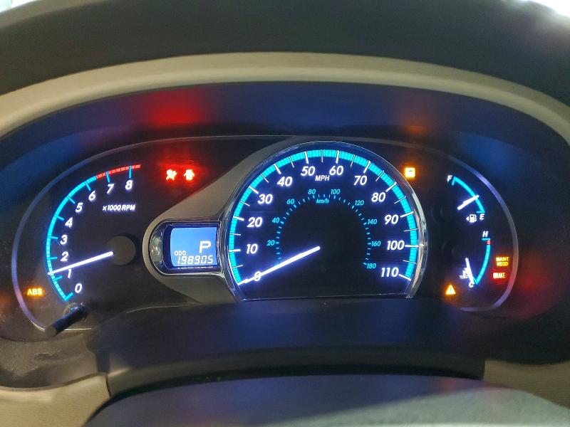 2014 Toyota Sienna VIN 5TDYK3DC3ES440365 COPART salvage auction — REAR END, Mi - Certificate Of Title, sold $4,350 on 2026-07-17 (photo 9)