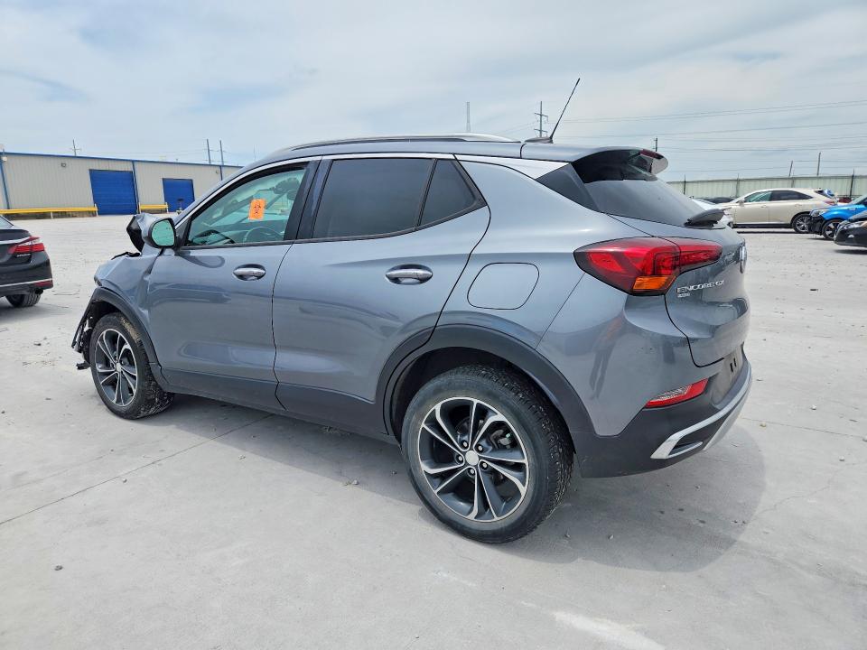 2020 Buick Encore VIN KL4MMGSL9LB075871 COPART salvage auction — FRONT END, TX - SALVAGE VEHICLE TITLE (P), sold $900 on 2026-07-17 (photo 2)